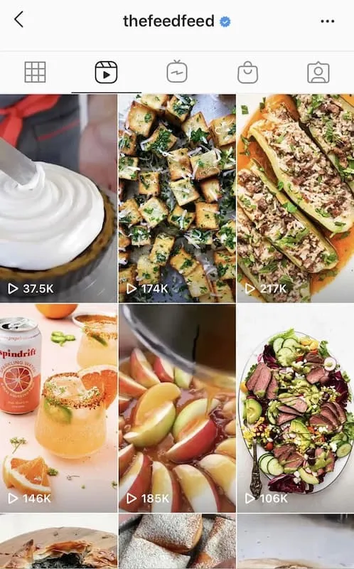 feed instagram harmonieux