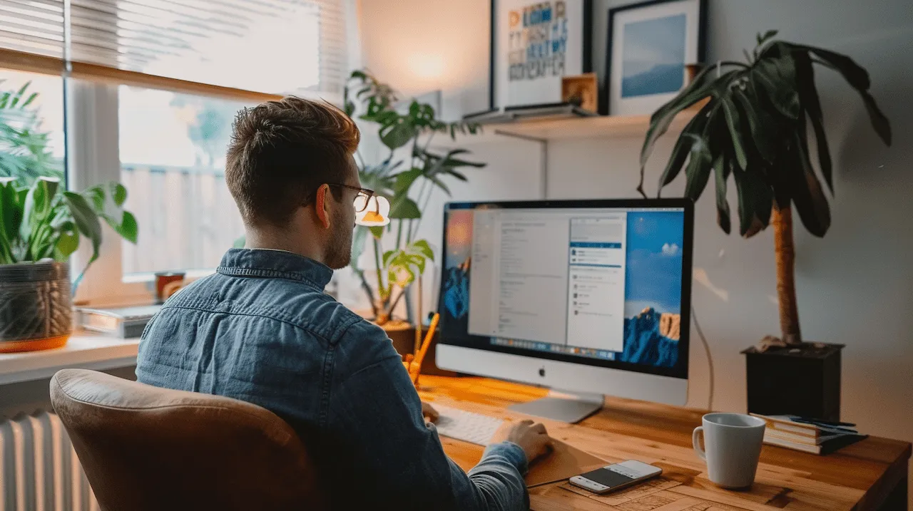 développeur en pleine création d'une boutique en ligne