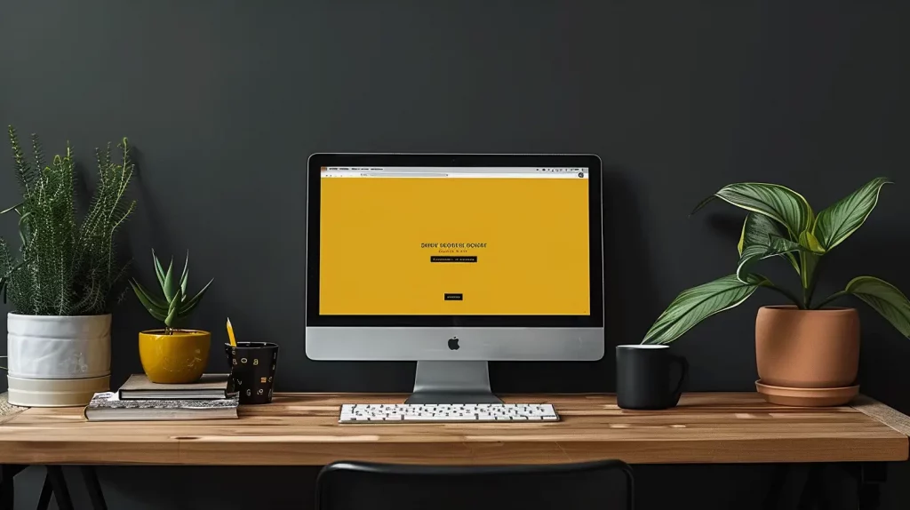 illustration d'une landing page