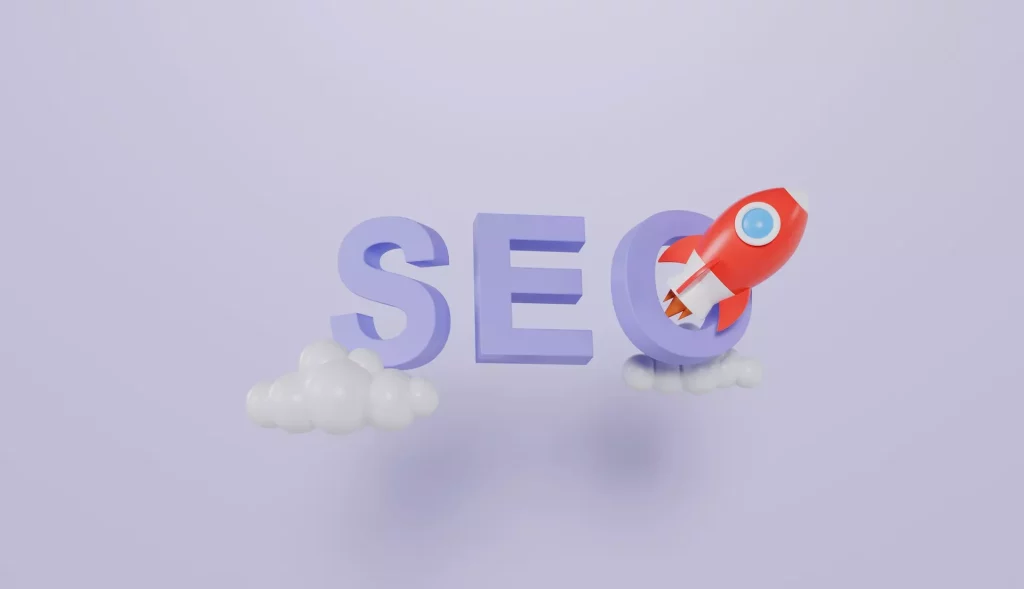 visuel représentant les lettres SEO