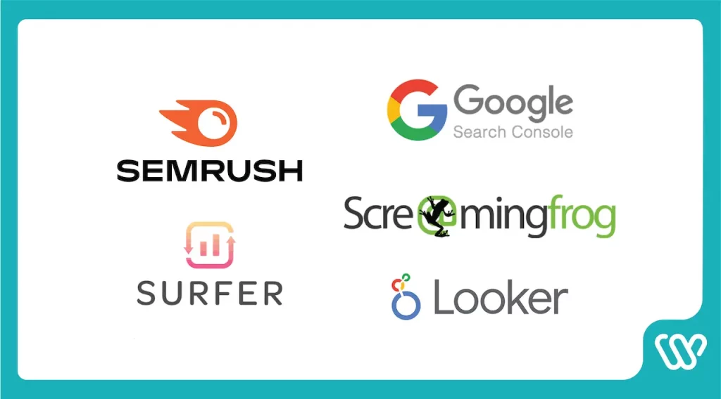 infographies montrant les outils SEO à utiliser en 2026